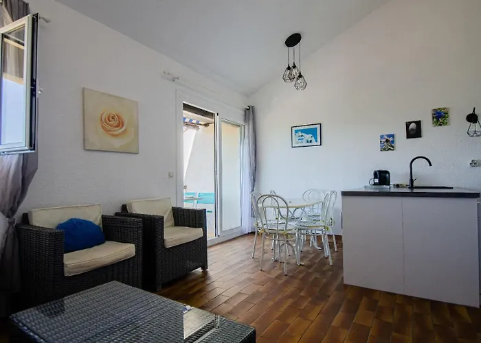 Duplex 2 Chambres, Vue & Balcon - 6 Couchages イン